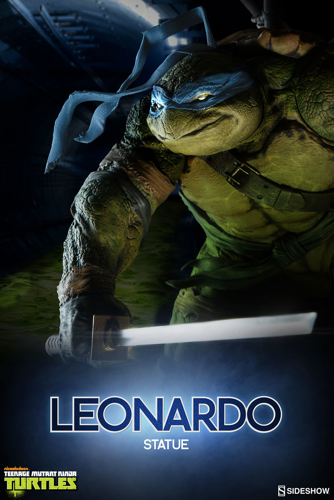 【完整官圖、販售資訊更新】Sideshow Collectibles【李奧納多】Teenage Mutant Ninja Turtles Leonardo 限定版雕像作品