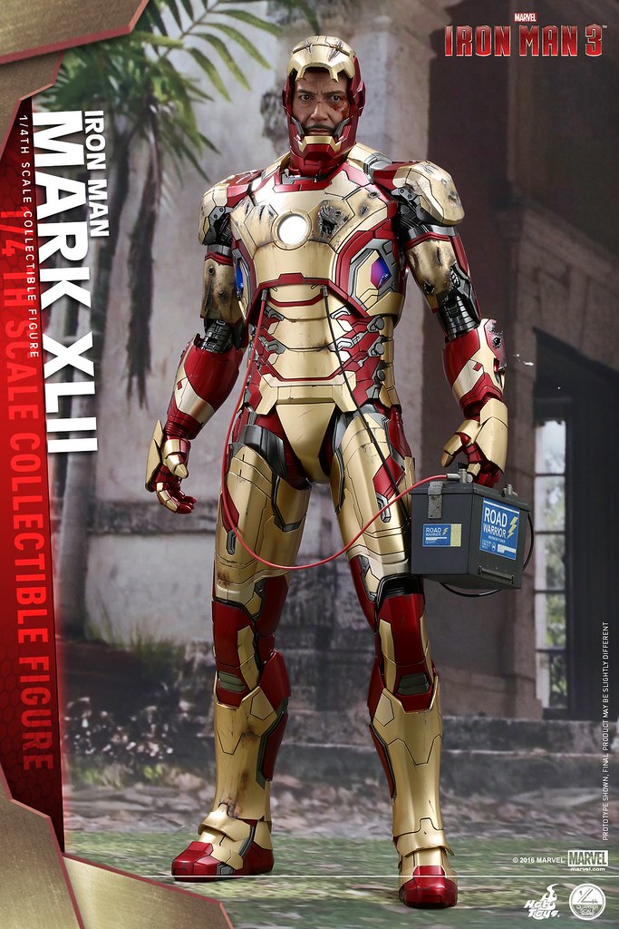 Hot Toys – QS007 – 鋼鐵人3【馬克42】1/4 比例 Mark XLII
