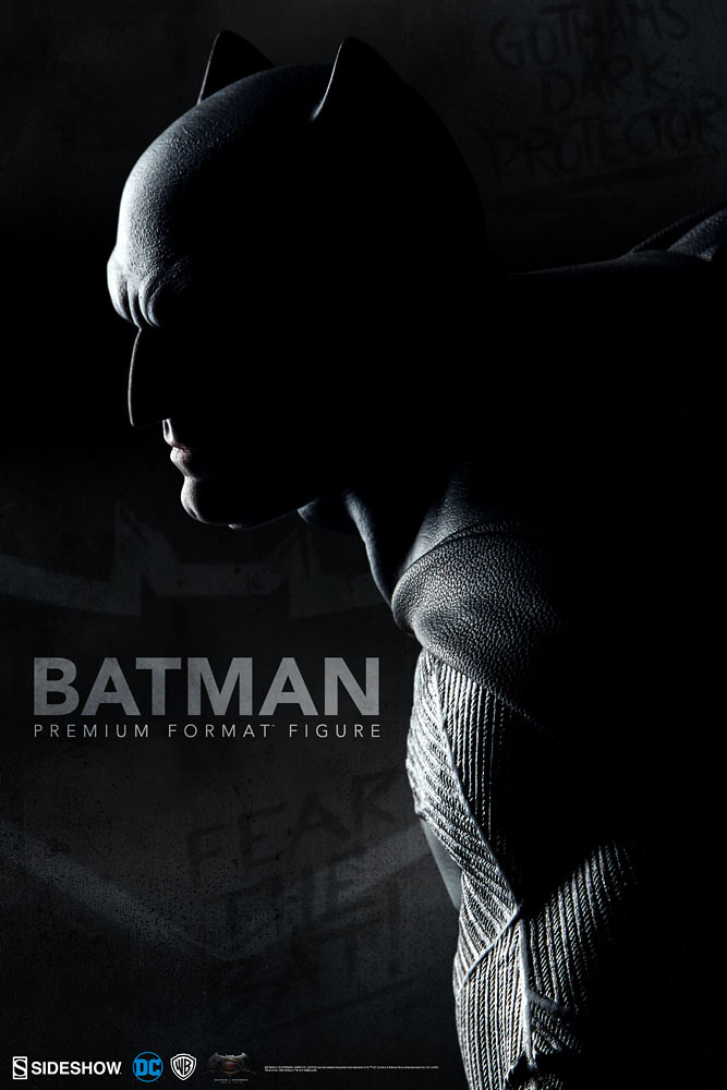 Sideshow Collectibles【蝙蝠俠】蝙蝠俠對超人：正義曙光 Batman 1/4 比例全身雕像