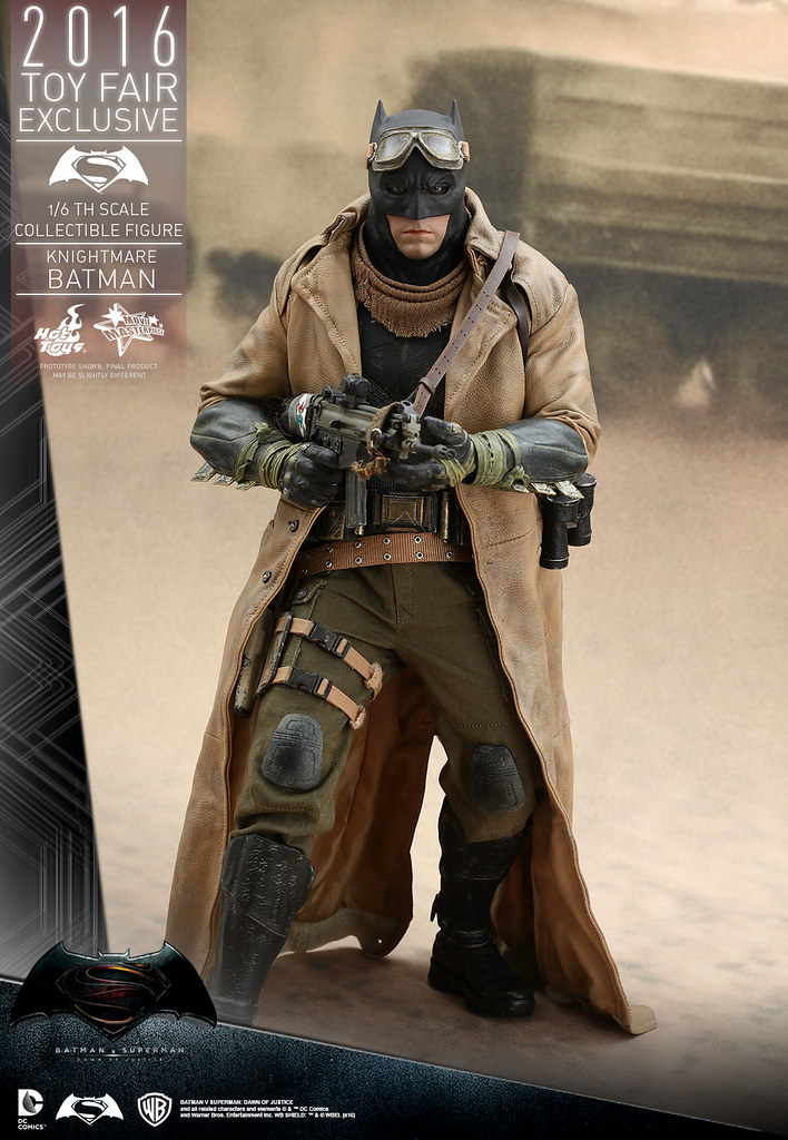 Hot Toys – MMS372 – 蝙蝠俠對超人：正義曙光【噩夢蝙蝠俠】Knightmare Batman 1/6 比例人偶作品