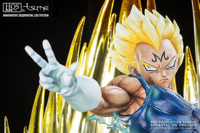 TSUME 七龍珠系列【七龍珠Z：魔人達爾】HQS+ Majin Vegeta 1/4
