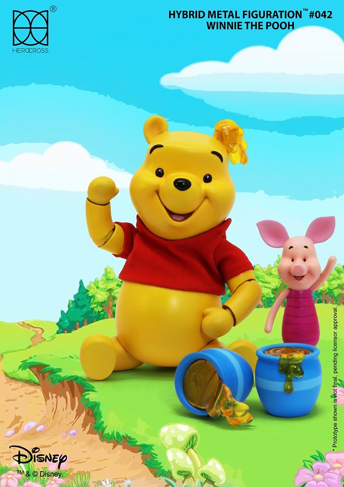 HEROCROSS【小熊維尼】Winnie The Pooh HMF#042