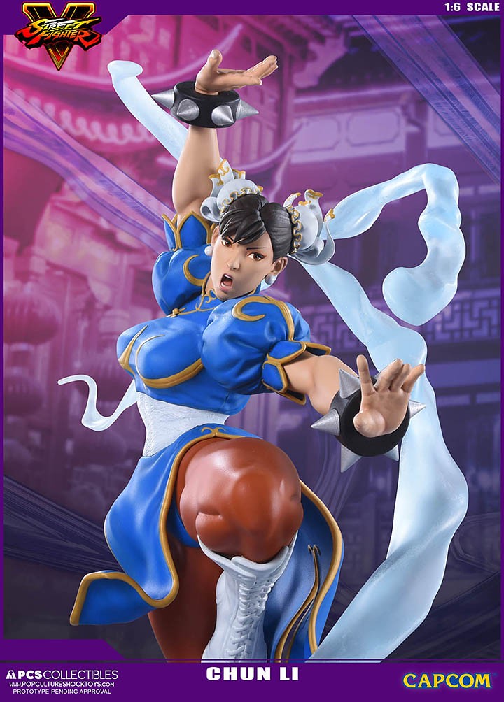 Pop Culture Shock Collectibles 快打旋風V【春麗】Chun-Li 看我的蜜大腿百裂脚！！