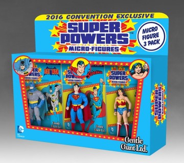 史上最小的超級英雄收藏系列！Gentle Giant DC Super Powers Micro Figure