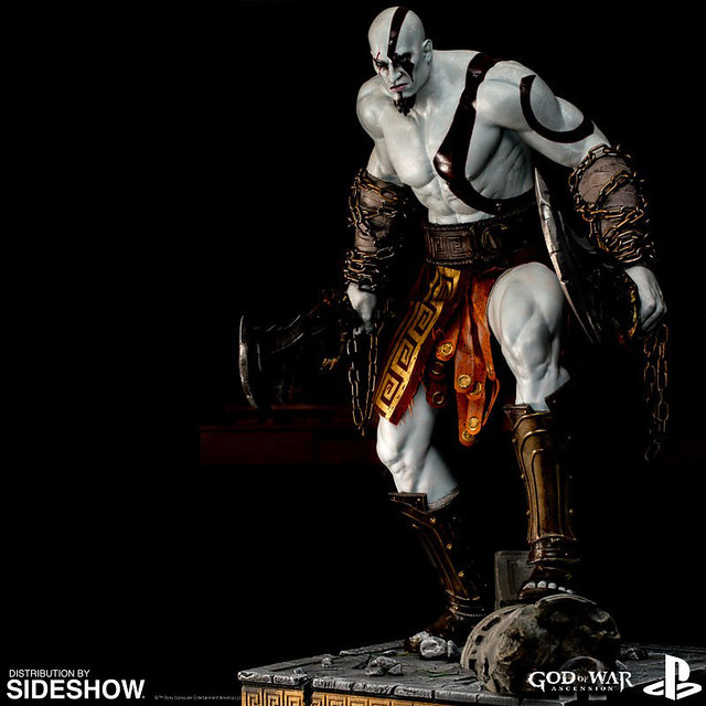 PlayStation【戰神：克雷多斯】God of War: Ascension Kratos 全身雕像作品