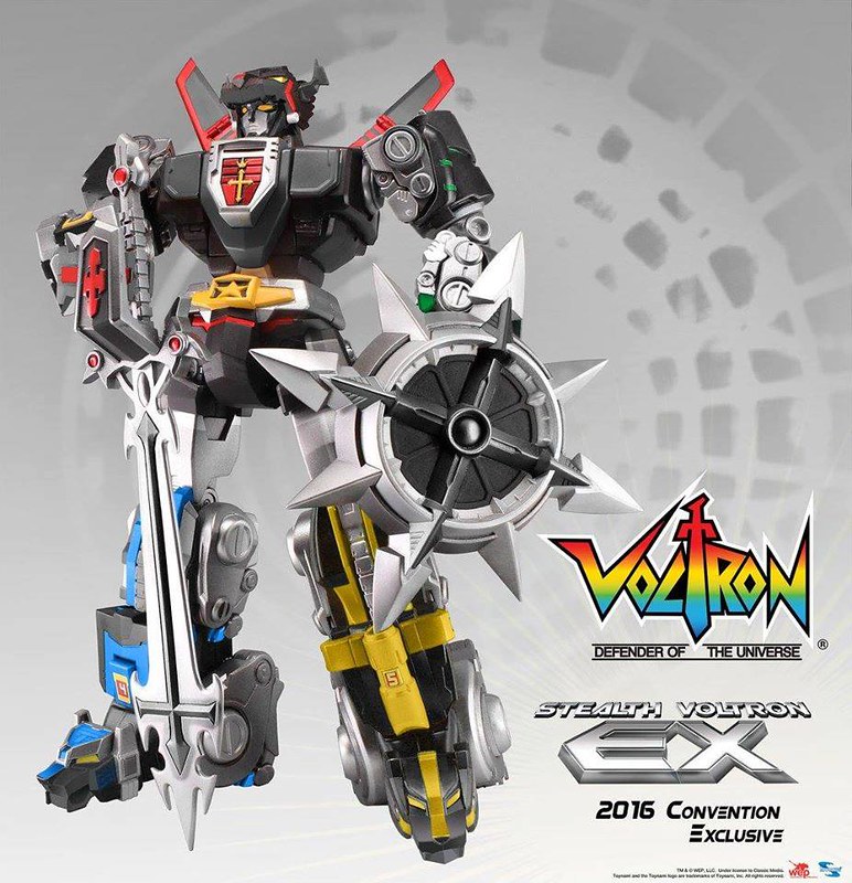 TOYNAMI – 五獅合體《聖戰士 Voltron EX》「SDCC限定版本」！