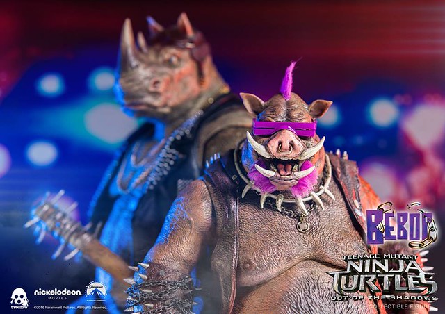 threezero 忍者龜：破影而出【比巴】Teenage Mutant Ninja Turtles Bebop 1/6 比例人偶作品