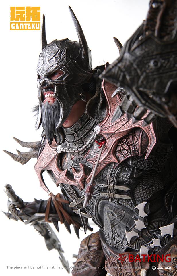 Gantaku【維京蝙蝠俠：蝙蝠王】The Bat King 1/4 比例全身雕像作品