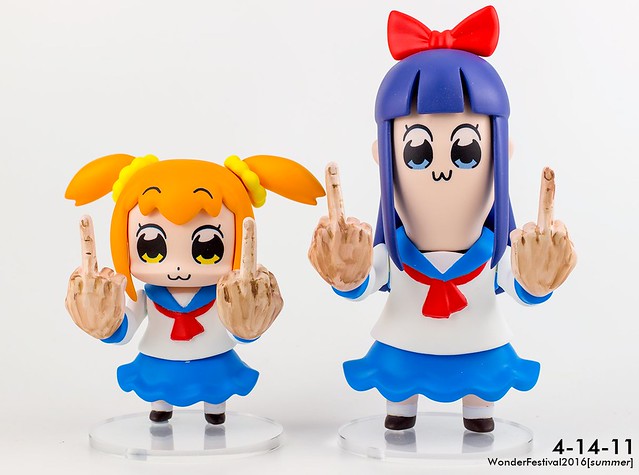 嘲諷度滿點的人氣惡搞作品！《POP TEAM EPIC》「POP子＆PIPI美 GK套件」粗壯的中指攻擊！