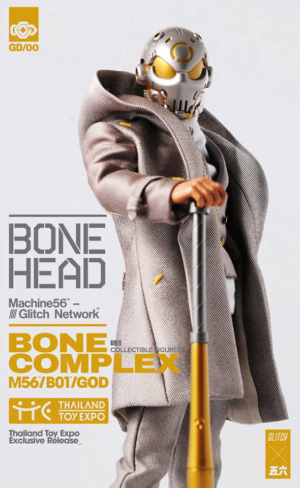 Machine56 × God Complex【Bonehead: Bone Complex】1/6 比例人偶作品