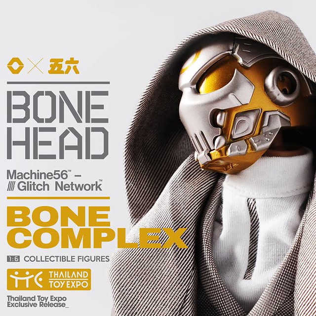 Machine56 × God Complex【Bonehead: Bone Complex】1/6 比例人偶作品