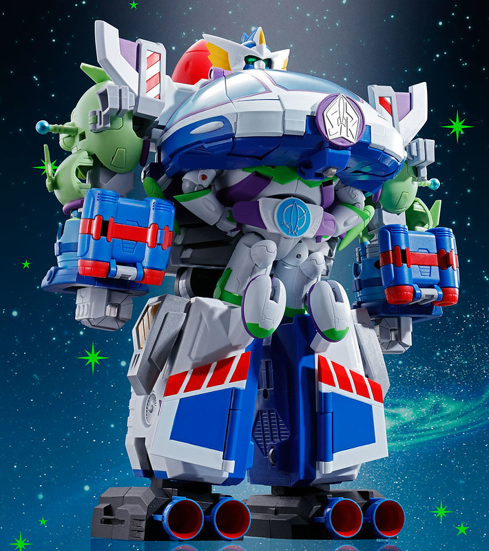 玩具總動員超合金超合體第二彈！ BANDAI 超合金 「太空騎警．機械巴斯號」亮相！所向無敵的夢幻大合體！