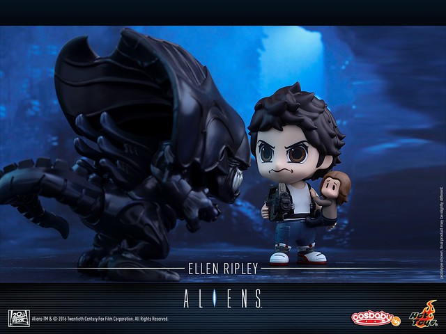 Hot Toys – COSB293 –【艾倫．雷普莉 & 小女孩Newt】異形2 Cosbaby Bobble-Head