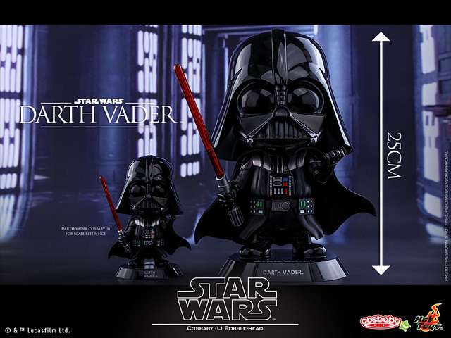 Hot Toys – COSB288 –【黑武士達斯．維德】星際大戰Darth Vader Cosbaby