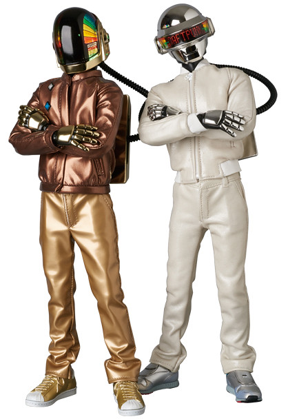 MEDICOM TOY【RAH 傻瓜龐克 DISCOVERY Ver.2.0】1/6 比例經典Daft Punk 收藏人偶作品