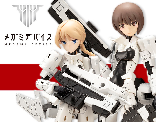 「美少女 × 機械」壽屋全新系列第一彈「女神裝置 WISM・SOLDIER ASSAULT/SCOUT」，武裝神姬終於復活！？