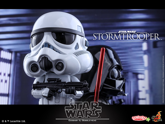 Hot Toys – COSB289 –【帝國風暴兵 a.k.a. 白兵】星際大戰 Stormtrooper Cosbaby