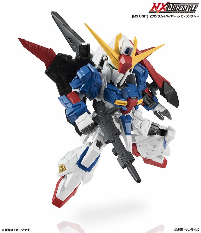 【新增官圖 & 販售資訊】NXEDGE STYLE [MS UNIT]《機動戰士Z鋼彈》 Z鋼彈＋超巨型雷射 (Zガンダム＋ハイパー・メガ・ランチャー)