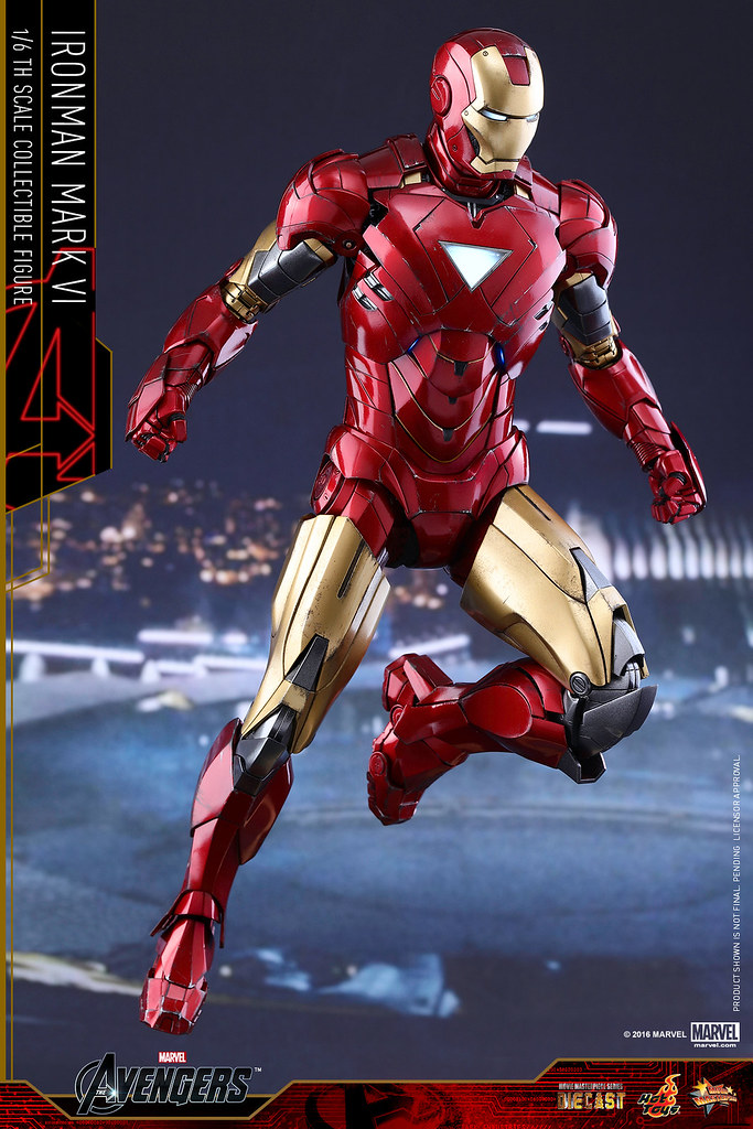 Hot Toys – MMS378D17 – 復仇者聯盟【鋼鐵人馬克6：合金版】Mark VI