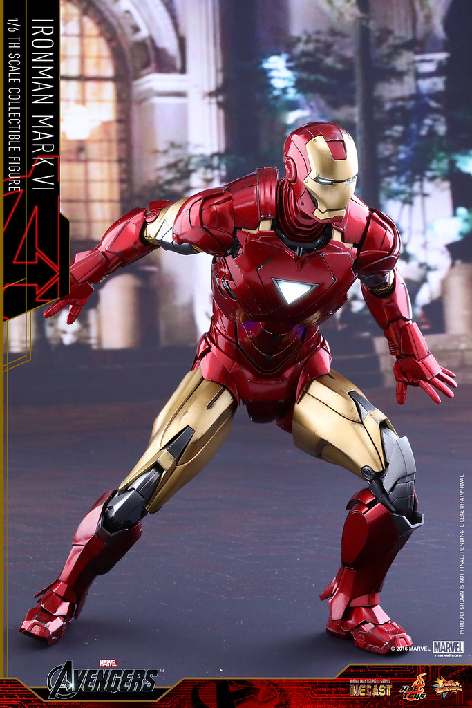 Hot Toys – MMS378D17 – 復仇者聯盟【鋼鐵人馬克6：合金版】Mark VI