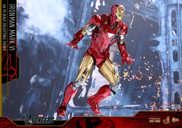 Hot Toys – MMS378D17 – 復仇者聯盟【鋼鐵人馬克6：合金版】Mark VI