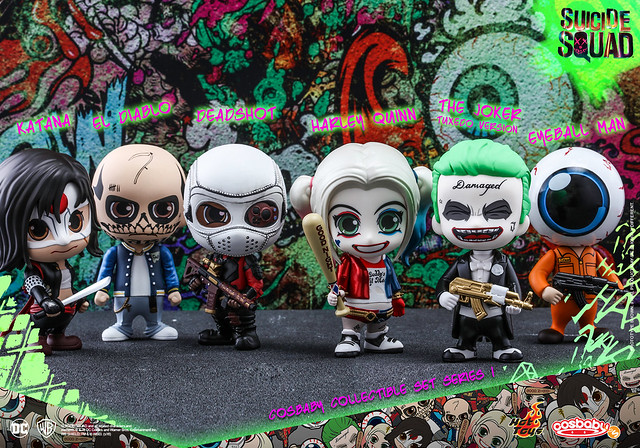 史上最惡棍的超級英雄？！Hot Toys – COSB321 –【自殺突擊隊 第一彈】Suicide Squad Cosbaby Series 1