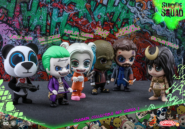 史上最惡棍的超級英雄？！Hot Toys – COSB321 –【自殺突擊隊 第二彈】Suicide Squad Cosbaby Series 2