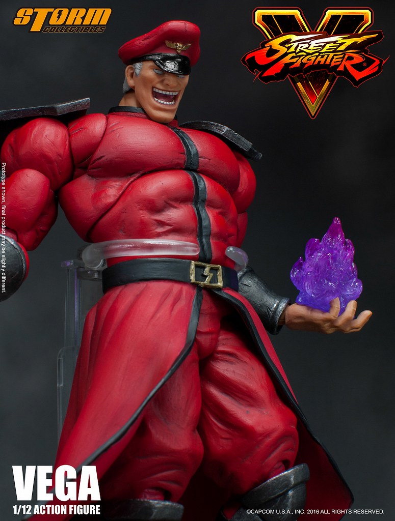 Storm Collectibles – 《快打旋風5》1/12 比例 貝卡 Vega/M. Bison 1:12 scale action figure