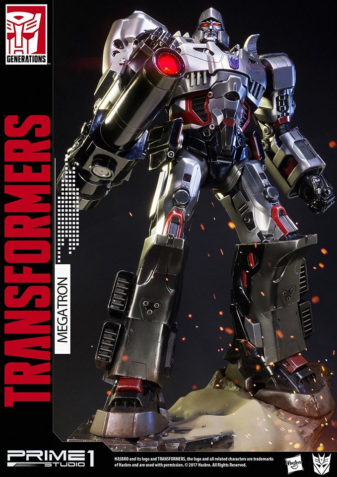 無限期支持這個造型拍電影！Prime 1 Studio G1 PMTF-02 MEGATRON 密卡登