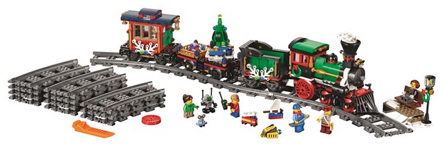 樂高迷期待已久的夢幻禮物！聖誕火車 出發啦～ LEGO 10254 Winter Holiday Train