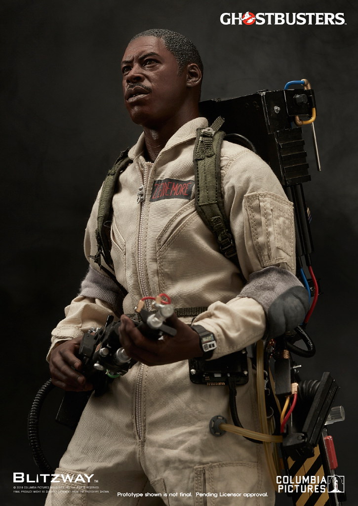 Blitzway - 1984《魔鬼剋星》1/6 比例 溫斯頓·雷德莫爾 蒐藏級人偶 Ghostbusters 1984 Winston Zeddemore