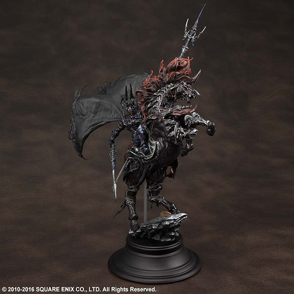 漆黑的亡靈騎士 《FINAL FANTASY XIV》 MasterQuality Figure　＜闘神奧丁＞ 雕像