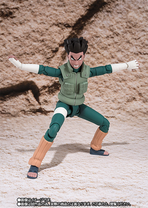 木葉美麗的蒼藍野獸！！S.H. Figuarts 火影忍者疾風傳【李洛克】NARUTO Rock Lee