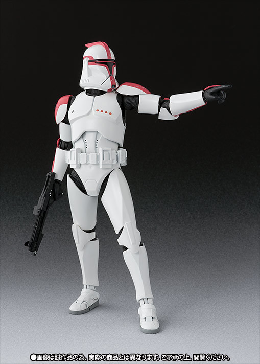 S.H.Figuarts《星際大戰》複製人軍隊 Phase1「上尉隊長」登場！クローン・トルーパー フェイズ1 キャプテン