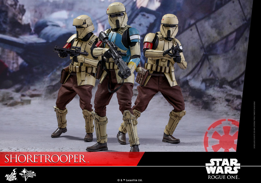 Hot Toys – MMS389 – 《星際大戰外傳：俠盜一號》1/6 比例 海防風暴兵 Shoretrooper