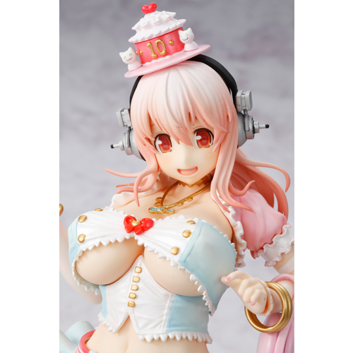 超級索尼子10週年紀念商品！【電擊屋限定】超級索尼子 10th Anniversary Figure Birthday Party Ver.