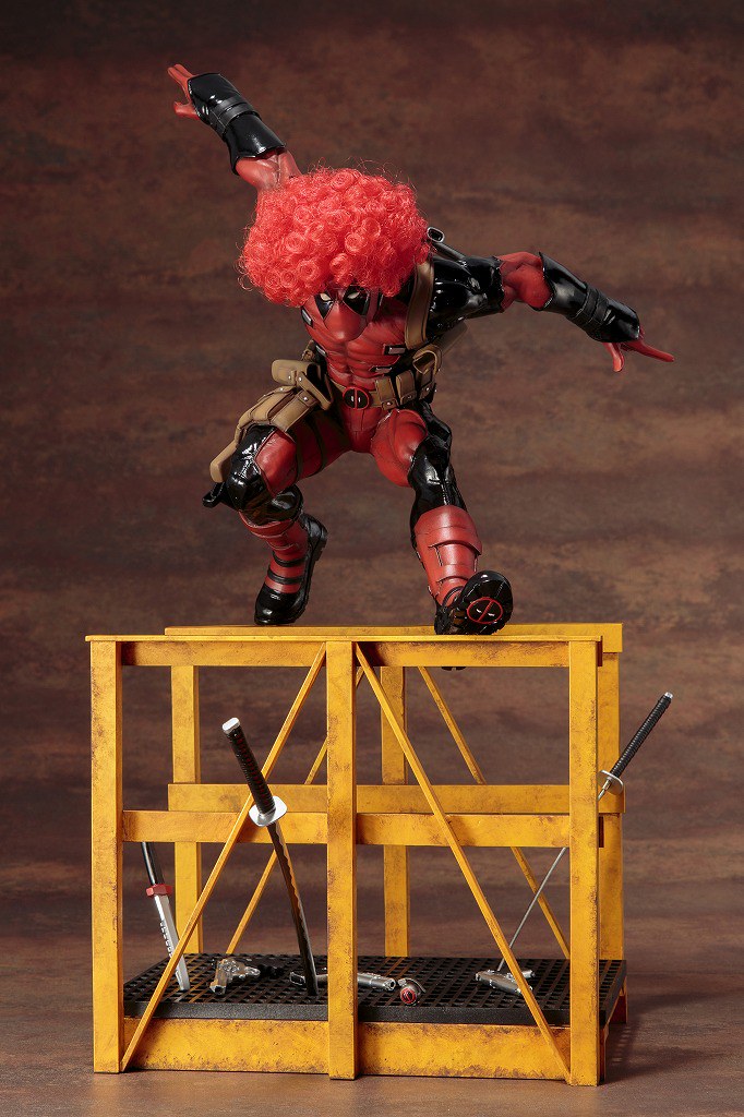 歡樂無極限！壽屋 ARTFX SUPER 死侍 2017 デッドプール 耍帥之餘也不忘惡搞一下！