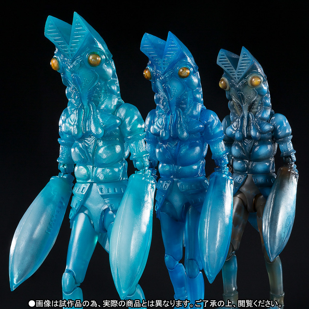 宇宙忍者的最強必殺技！巴爾坦星人 分身組合 バルタン星人 分身体セット