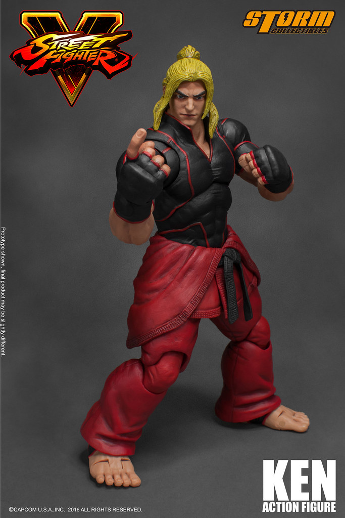 Storm Collectibles - 《快打旋風5》肯 KEN ストリートファイターV ケン アクションフィギュア