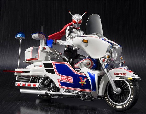 S.H.Figuarts 「假面騎士超一號 ＆機車」共同販售組！仮面ライダースーパー1＆Vマシーンセット