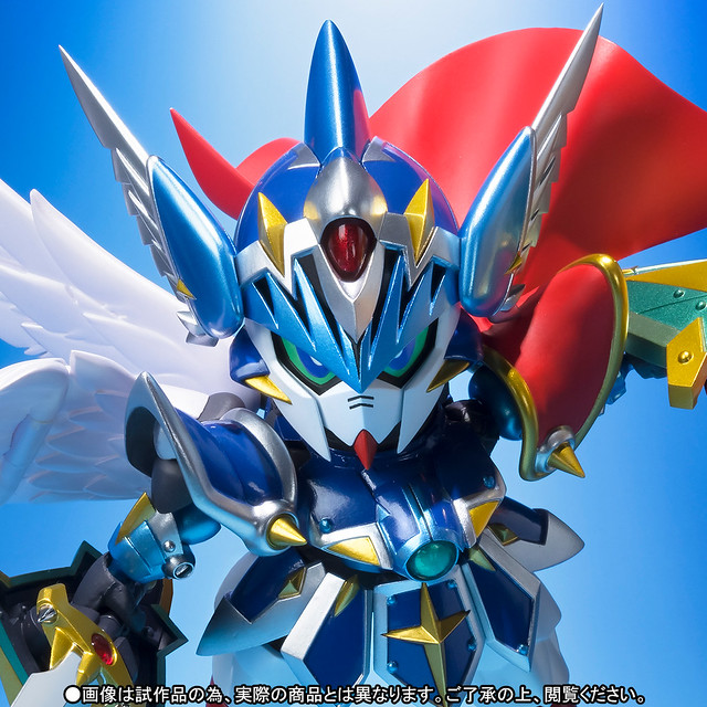傳說的三神器再臨！片翼的勇者誕生！《新SD鋼彈外傳 鎧闘神戰記》SDX 神聖騎士飛翼鋼彈 神聖騎士ウイング