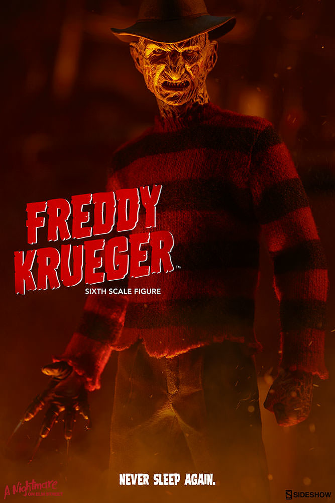 夢魘再度降臨！Sideshow - 《半夜鬼上床》1/6 比例佛萊迪·庫格 A Nightmare on Elm Street Freddy Krueger 