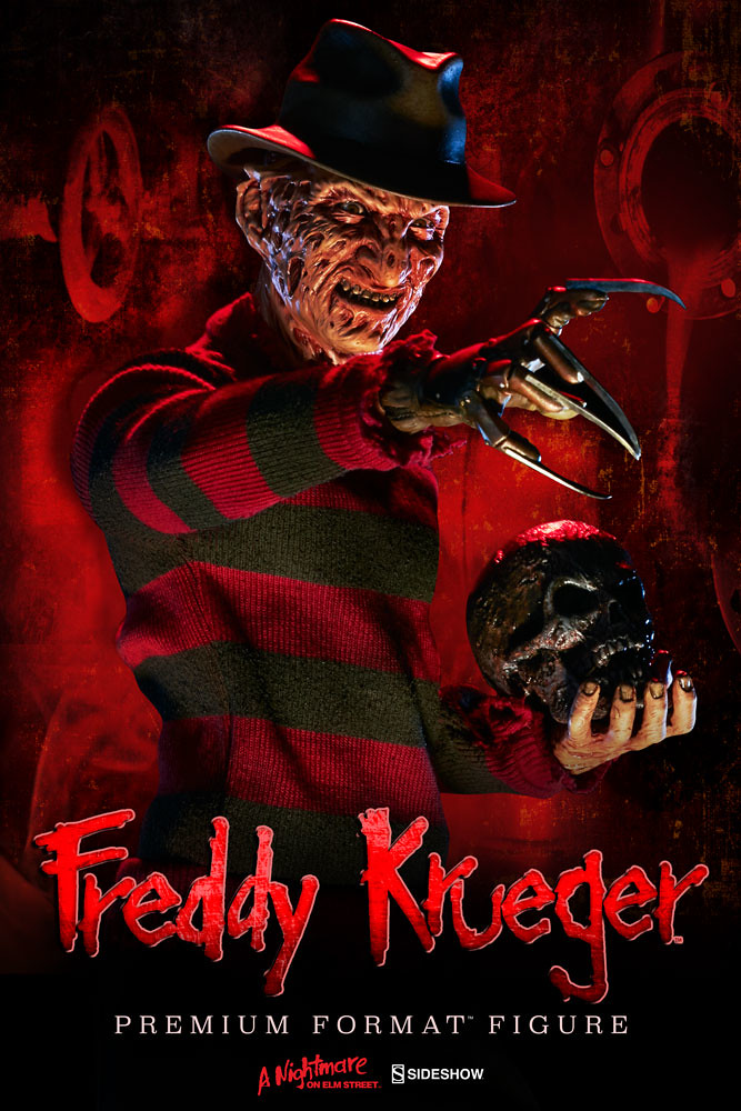 Sideshow Collectibles【夢魘鬼王佛萊迪】Freddy Krueger 1/4 比例 全身雕像