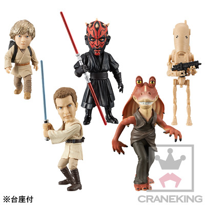 WCF系列《星際大戰》【第六彈】好評持續推出！スター・ウォーズ　ワールドコレクタブルフィギュアvol.6