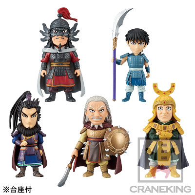 WCF系列《王者天下》第五彈好評續推！キングダムワールドコレクタブルフィギュアvol.5 | 玩具人Toy People News