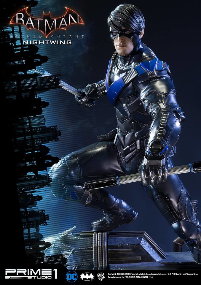 Prime 1 Studio 阿卡漢騎士【夜翼】Nightwing 1/3 比例超巨大全身雕像 MMDC-12