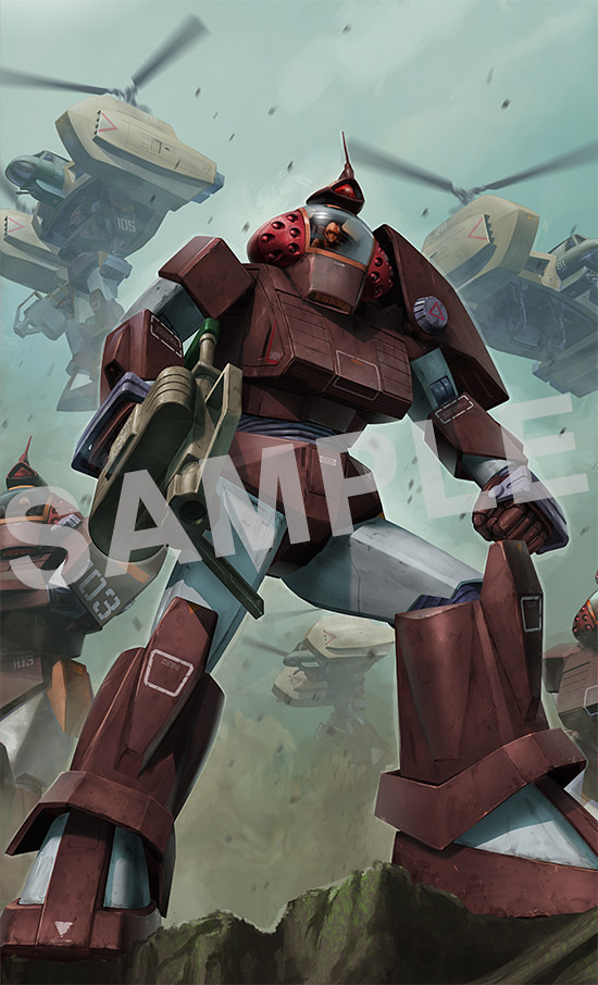 COMBAT ARMORS 《太陽之牙》機動兵器「Soltic H102 Bushman」1