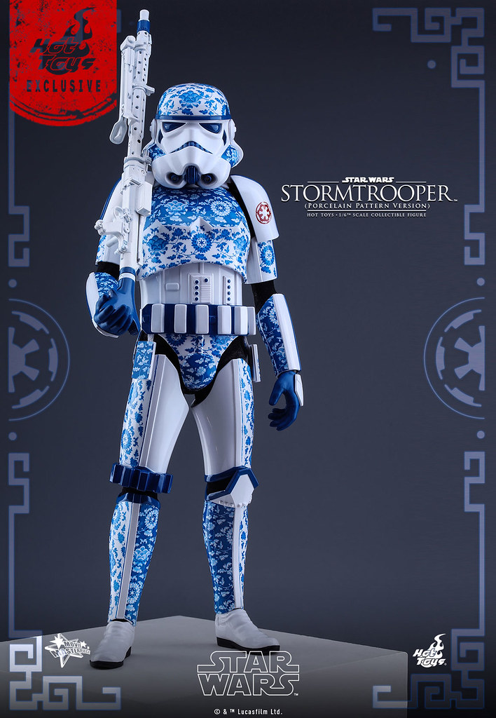 Hot Toys – MMS401 – 星際大戰【青花瓷帝國風暴兵】Stormtrooper Porcelain Pattern Ver. 1/6 比例人偶作品