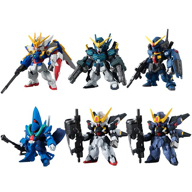 好評不斷！《鋼彈 新章節 #》盒玩「第六彈」持續推出！FW Gundam Converge #6