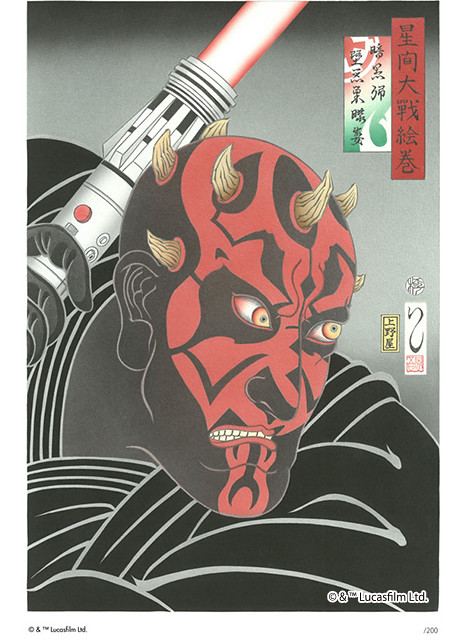 日本傳統工藝達人們的心血結晶！《星際大戰》浮世繪第二彈 「浮世絵 スター・ウォーズ」第2弾